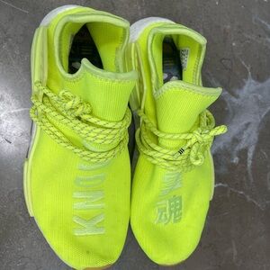 Adidas Men Green Athletic Sneakers